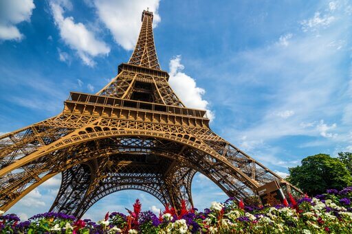 Eiffel Tower from Champs de Mars