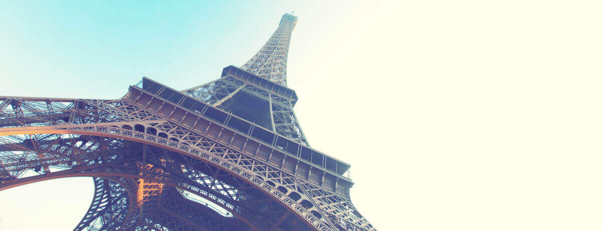 Eiffel Tower close up