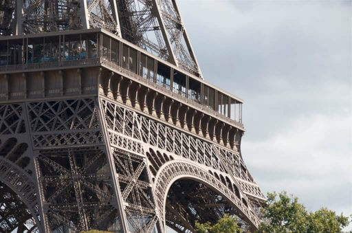 Eiffeltårnet på første sal